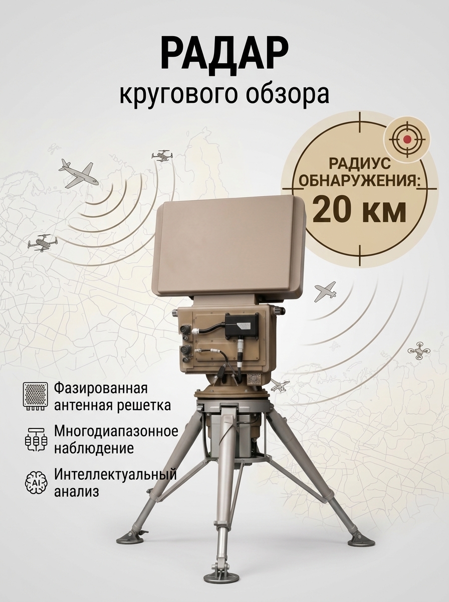Радар кругового обзора